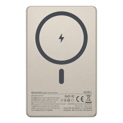 Внешний аккумулятор WiWU 5000mAh Power Bank (Wi-P019) Золотой