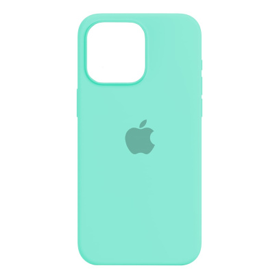 Чехол Silicone Case для Apple iPhone 15 Pro Max Бирюзовый