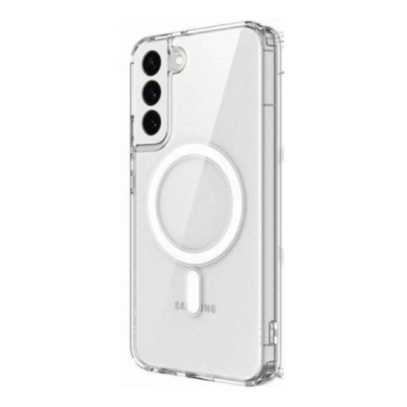 Защитный чехол для Samsung S25 с MagSafe Clear Case, Прозрачный