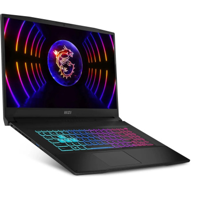 Ноутбук 17.3" MSI Katana 17 (B12VEK-1495XRU) Core i5 12450H, 16Gb DDR5, SSD 1Tb, NVIDIA RTX 4050 6Gb, FullHD, Без ОС Black, чёрный