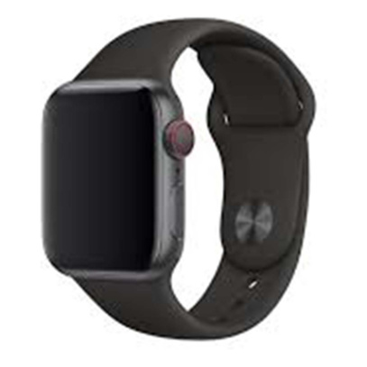 Ремешок для Apple Watch 42/44 mm Gurdini Sport Band Black