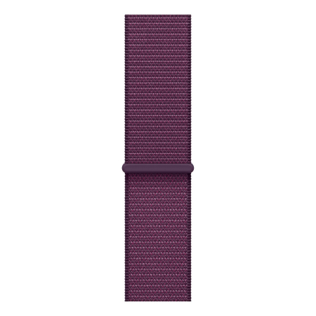 Apple Watch Series 10, 46 мм корпус из алюминия цвета «Rose Gold», ремешок Sport Loop цвета «Plum»