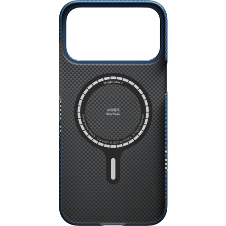 Чехол для iPhone 17 Pro Max Pitaka Starpeak Ultra-Slim Case (Kl1701MPM) Синий