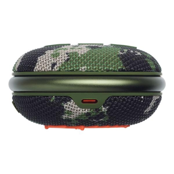 Портативная колонка JBL Clip 4 Squad, зеленый камуфляж
