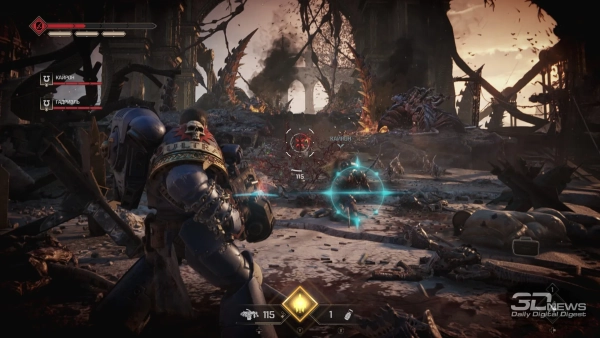 Цифровая версия игры Warhammer 40,000: Space Marine 2 для Sony PlayStation 5, русская озвучка