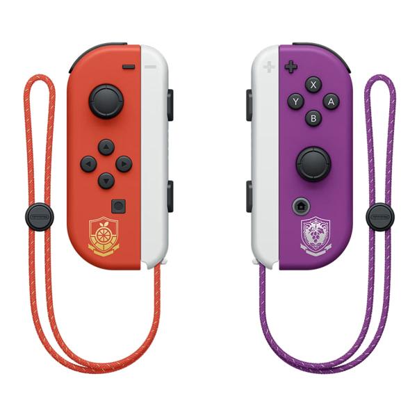 Игровая консоль Nintendo Switch OLED 64Gb Pokemon Skarlet and Violet Edition, красный/фиолетовый