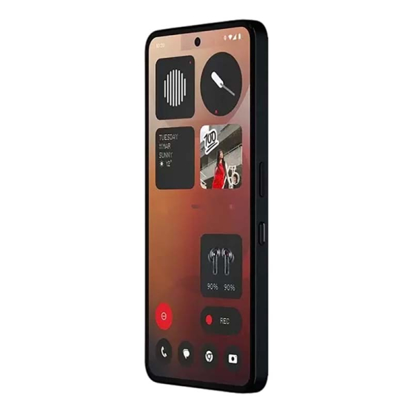 Nothing Phone (3a) 8/128Gb Black, черный