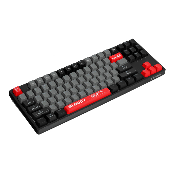 Клавиатура A4Tech Bloody S87 Energy, USB for gamer LED Механическая (S87 USB ENERGY RED) Чёрный/красный
