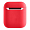 Чехол Silicone Case для Apple AirPods 1/2 (PRODUCT)RED, красный