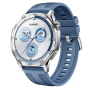 Часы HUAWEI Watch GT 5 Silver, 46 мм, цвет корпуса серебряный, цвет ремешка синий