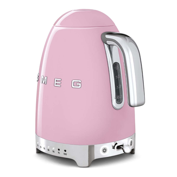 Чайник электрический SMEG 50s Style с регулируемой температурой (KLF04PKEU) Pink, розовый