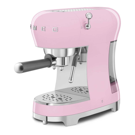 Кофемашина эспрессо SMEG 50s style (ECF02PKEU) Розовый