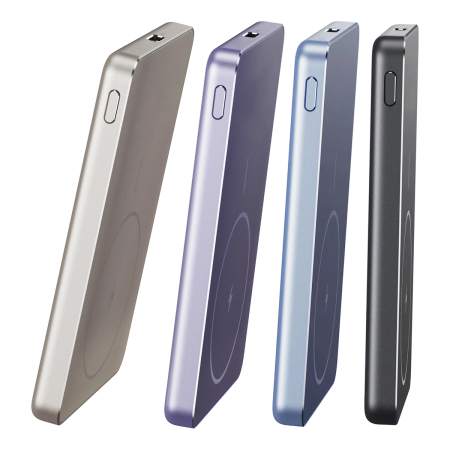 Внешний аккумулятор Xiaomi Super Slim Magnetic Power Bank 5000 Blue, Синий