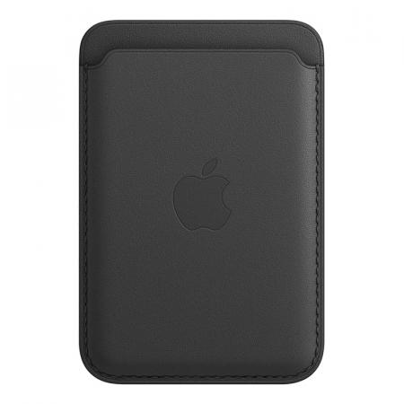 Чехол-бумажник Apple MagSafe для iPhone Black, черный