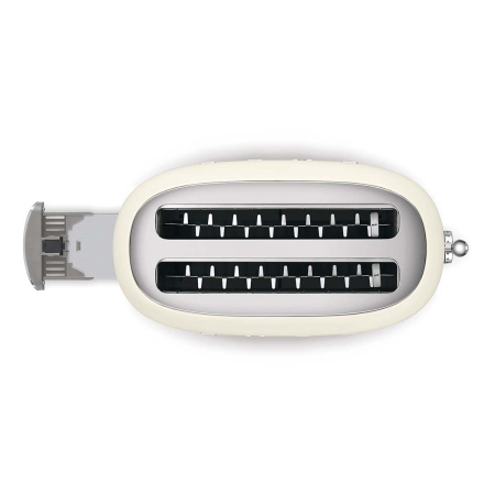 Тостер на 4 ломтика SMEG 50s style (TSF02CREU) Кремовый