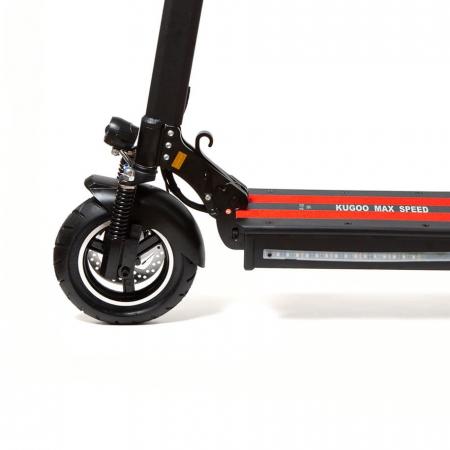 Электросамокат Kugoo Max speed 11Ah Black, черный