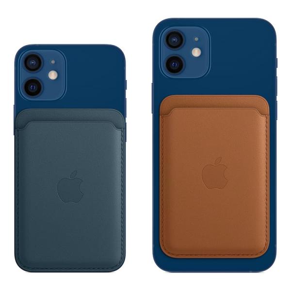 Чехол-бумажник Apple MagSafe для iPhone Blue, синий