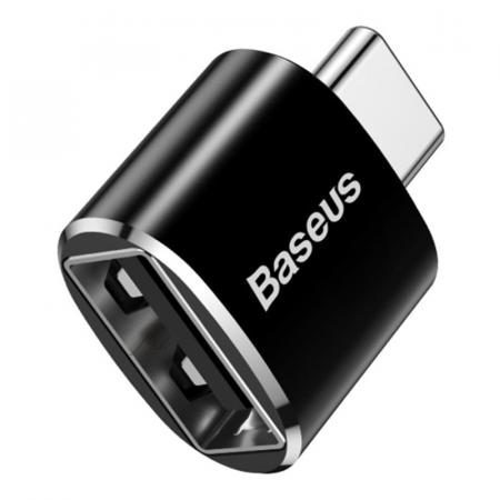 Адаптер Baseus USB-А - USB Type-C (CATOTG-01) Черный
