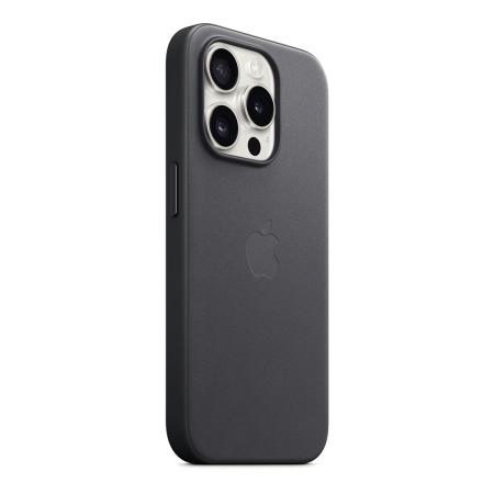 Чехол FineWoven Case для Apple iPhone 15 Pro с MagSafe Black, черный