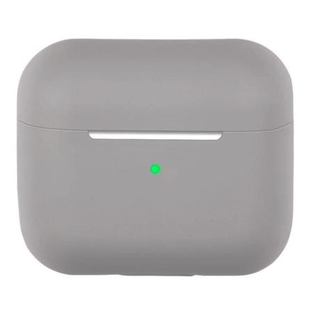 Чехол для Apple AirPods 3 Silicone Case Protection Серый