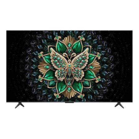 Телевизор TCL 55" 4K UHD, 144 Гц, QLED (55C6K) Чёрный