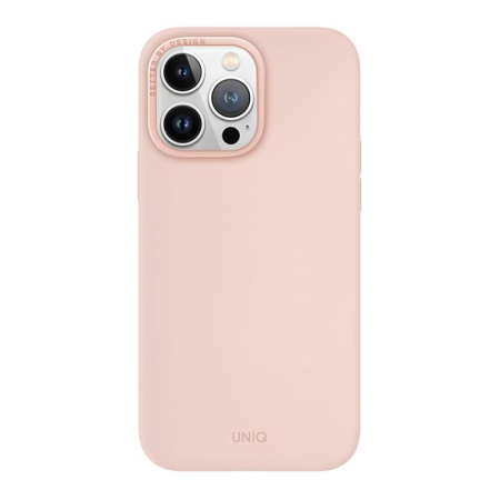 Чехол  для iPhone 15 Pro Uniq LINO Pink (Magsafe)
