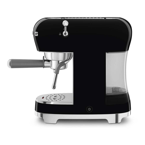 Кофемашина эспрессо SMEG 50s style (ECF02BLEU) Черный