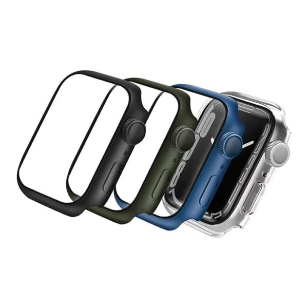 Чехол со стеклом для Apple Watch 7 41 мм UNIQ Legion (41MM-LEGNBLK) Черный